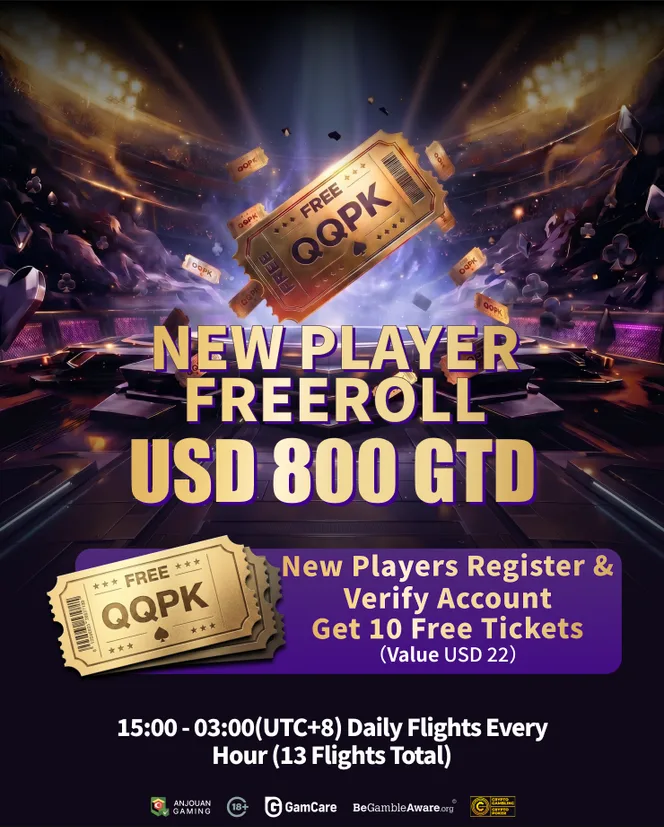 Freeroll iniciante USD 800 GTD